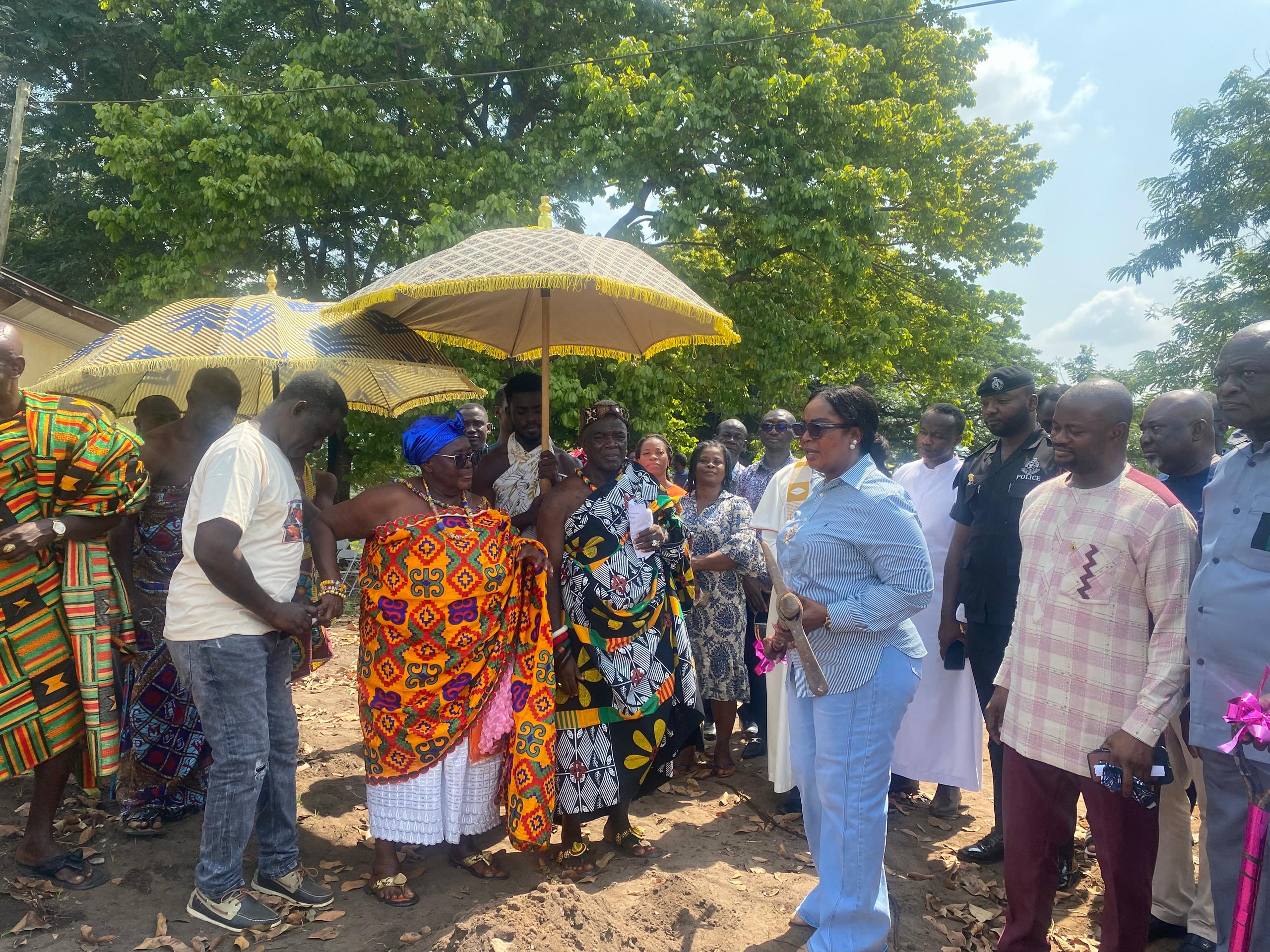 E/R: Asokore Welcomes A New Era Of Healthcare: Sod Cut For Construction Of CHPS Compound