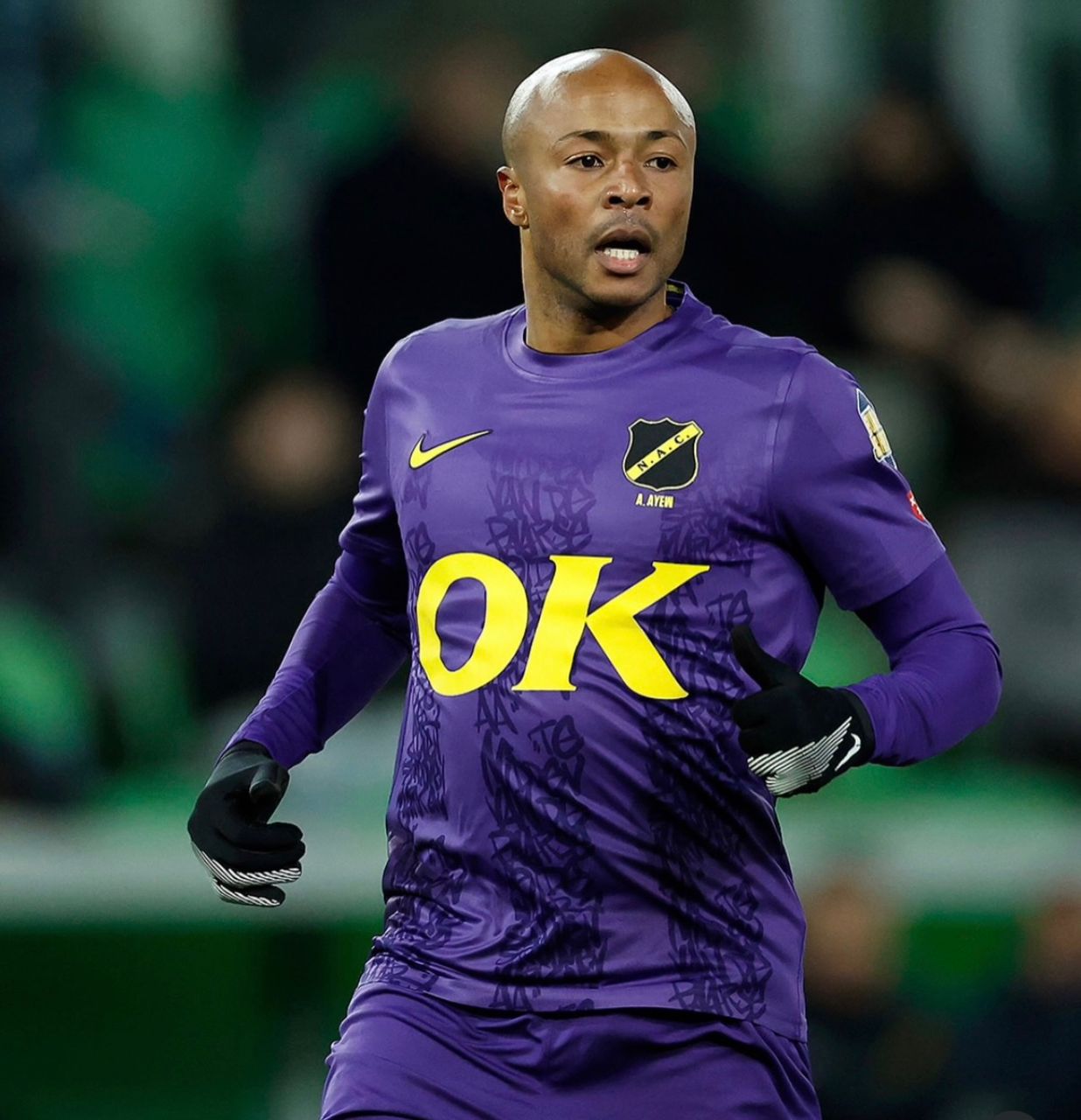 Ghana Star Andre Ayew Marks NAC Breda Debut In Draw Against Groningen
