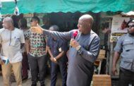 New Juaben South MCE Visits Market Centres, Assures Traders Of Facelift