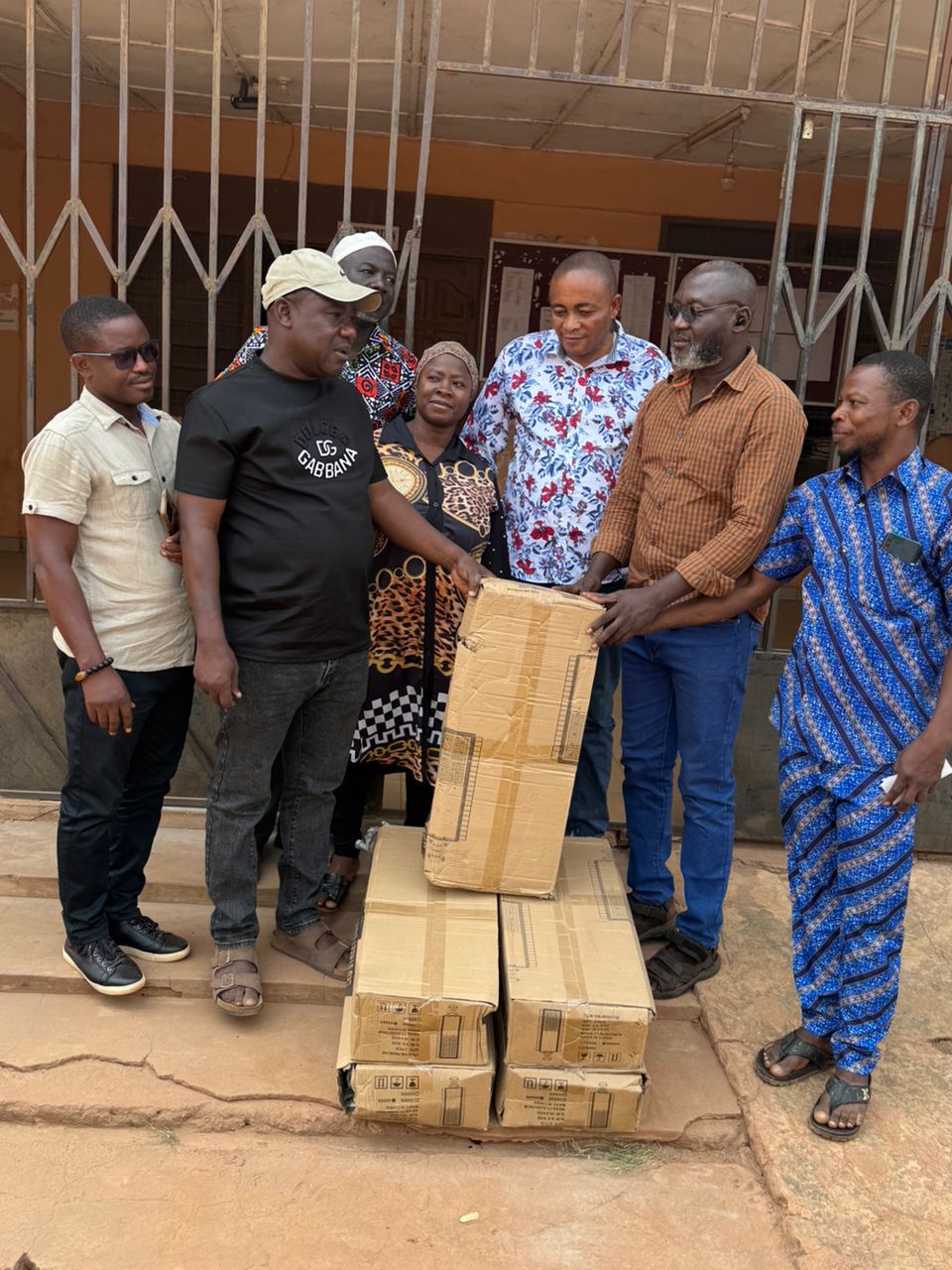 Salaga-South MP Donates Streetlights To Boost Security At Salaga SHS