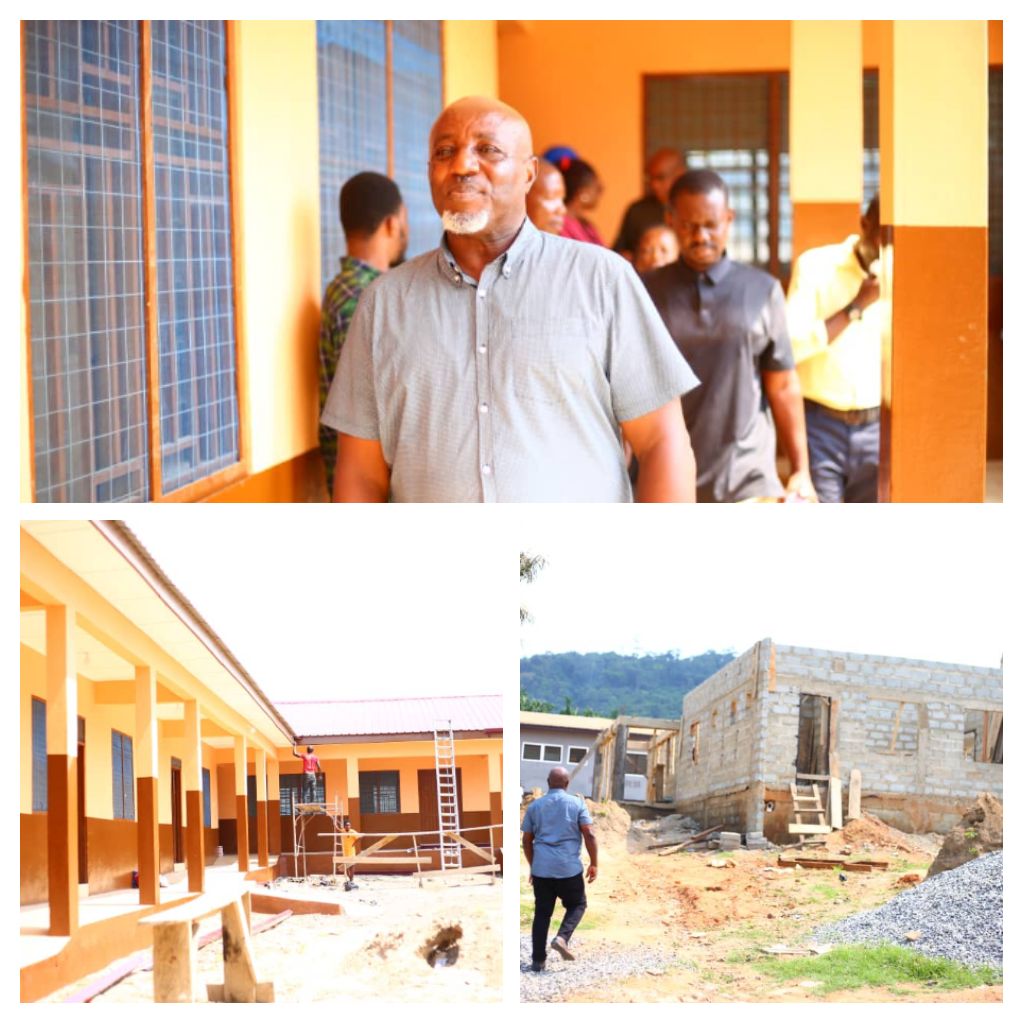 New Juaben South MCE Impressed With Fast Pace And Quality Workdone By Contractors