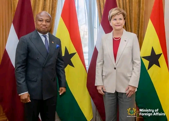 Ablakwa Engages Latvian Authorities