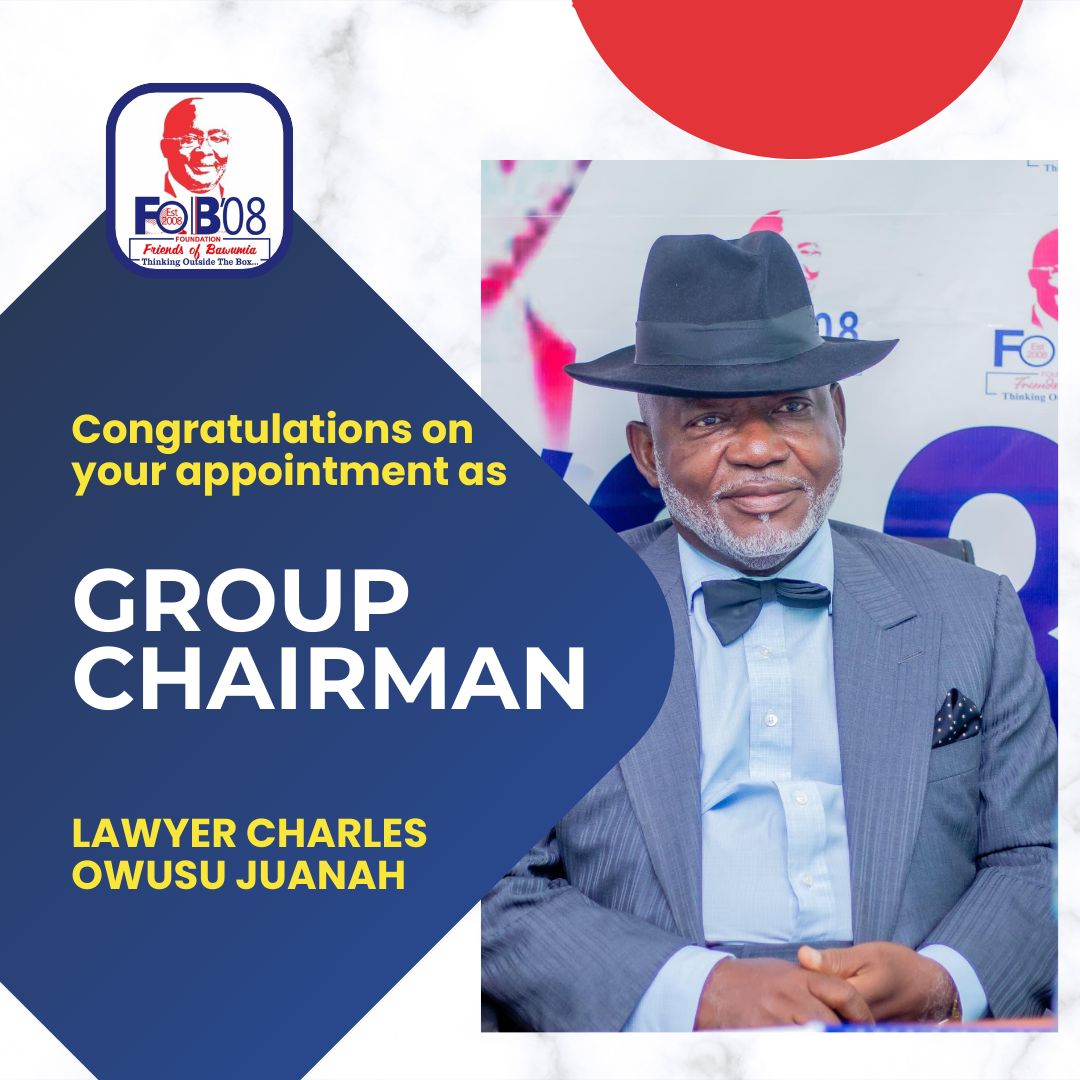 FoB'08 Appoints Lawyer Owusu Juanah As New New National Chairman