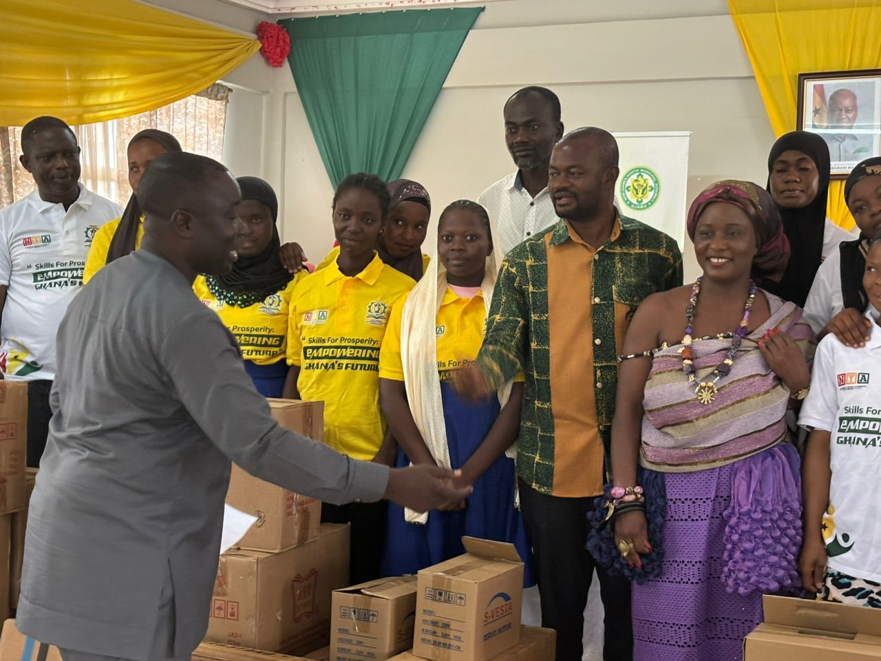 30 NAP Beneficiaries Receive Training Kits From New Juaben North Municipal Assembly