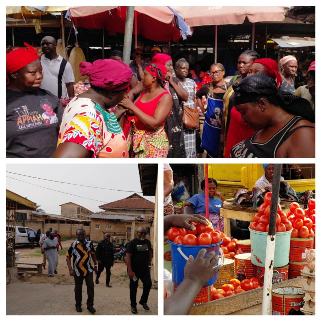 New Juaben South MCE Commiserates With Bereaved Family And Tomato Traders