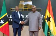President Mahama Welcomes Prime Minister Of St. Kitts And Nevis