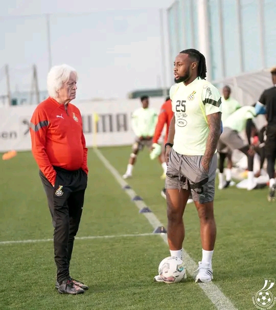 21 Black Star Players Train On Monday Ahead Of Friendlies