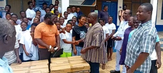 Fanteakwa North MP Pledges Support To Quality Education; Provides Streetlights To Begoro PRESEC, Others