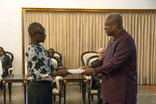 President Mahama Receives Letters Of Credence From Newly Designated Envoys