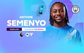Ghana star Antoine Semenyo Bags Premier League Player Of The Month Award