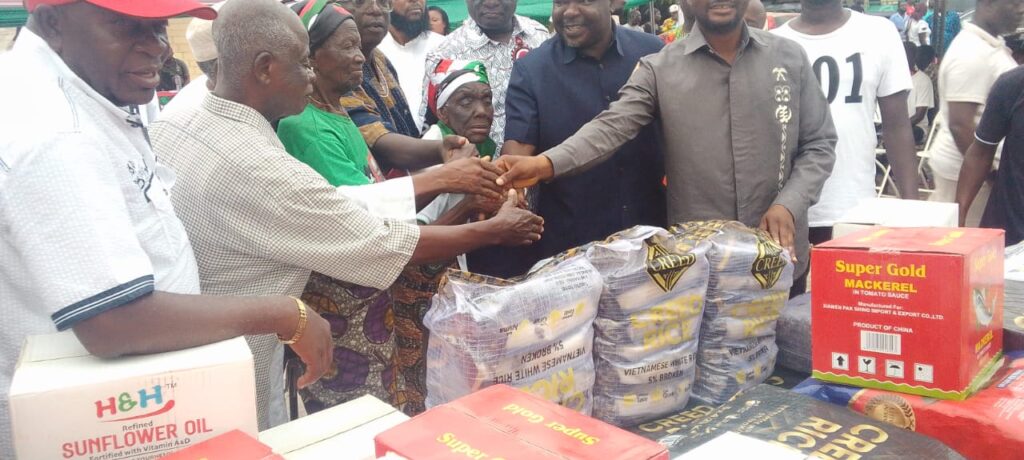 Historic: New Juaben North NDC Celebrate Cadres And The Aged
