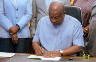 President Mahama Signs Five Bills Into Law