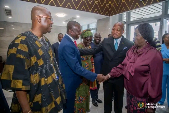 Vice President Visits  Foreign Affairs Ministry, Commends Staff For professionalism