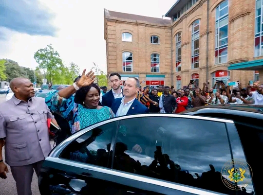 Vice President Interacts With Ghana's Diaspora In Spain