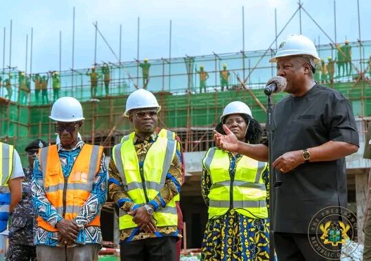 La General Hospital To Be Ready By November 2027 - Mahama Optimistic