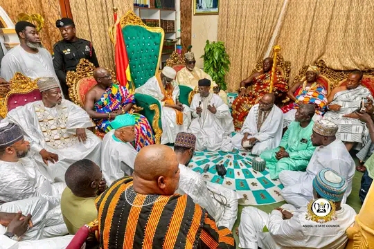 Asogli State Pays Historic Visit To National Chief Imam