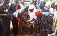 N/E: Nalerigu/Gambaga MP Cut Sod For Construction Of Of A Health Centre At Nagboo