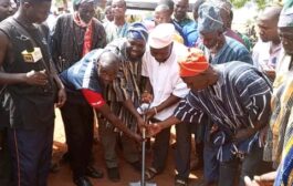 N/E: Nalerigu/Gambaga MP Cut Sod For Construction Of Of A Health Centre At Nagboo