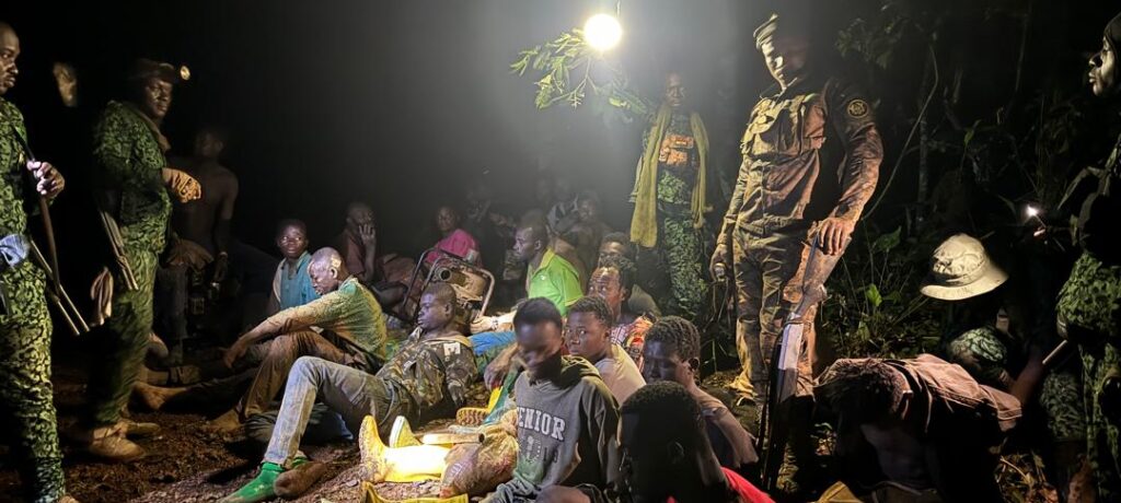 24 Suspects Arrested In Anti-Illegal Mining Operation At Atewa Range Forest