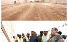 Mahama Tours Kasoa-Wimneba Corridor Works; Satisfied With Pace And Quality Of Workdone