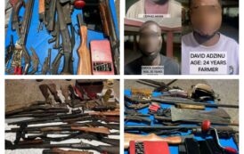 Police Arrest Three Robbery Suspects In Akatsi, Weapons Retrieved