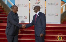 President Mahama Returns From Africa Forward Summit