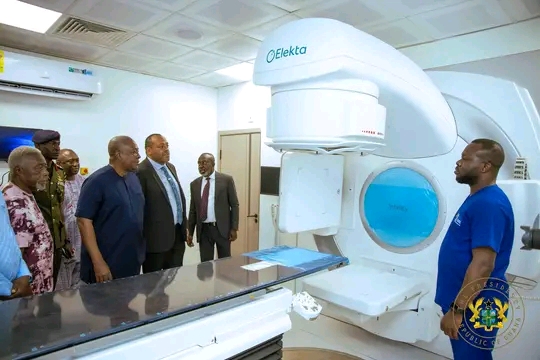 Mahama Commissions State-Of-The-Art PET Scan Facility At The Swedish Ghana Medical Centre