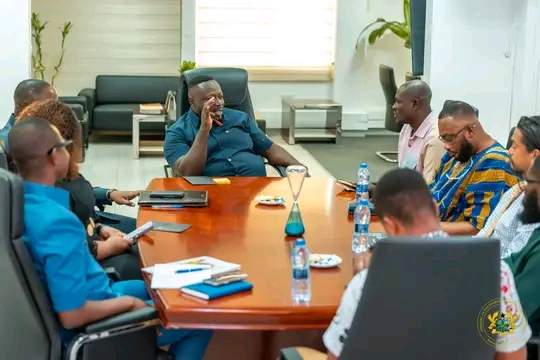 Opare Addo Engages Leadership Of Youth Agricultural Training Centre In Dawhenya