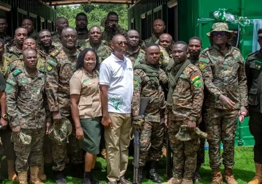 Ghana Commissions 10 Forest Protection Camps To Strengthen Fight Against Illegal Activities