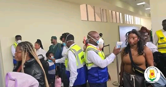Returnees From South Africa Receive Free Health Screening From Ghana Health Service