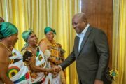 Mahama, Vice President Receive Traditional Leaders From Bono East Region