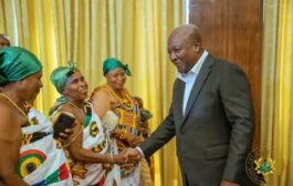 Mahama, Vice President Receive Traditional Leaders From Bono East Region