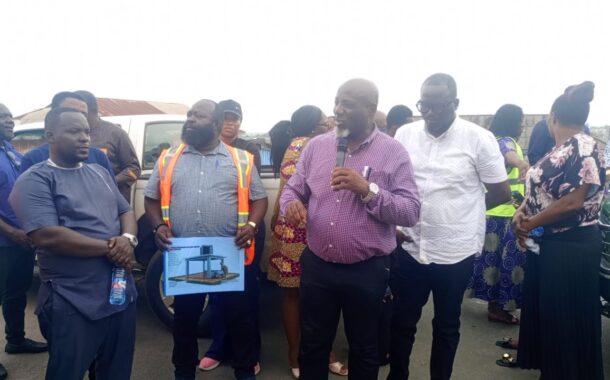 New Juaben South MCE Cuts Sod For Simpoamiensa CHPS Compound