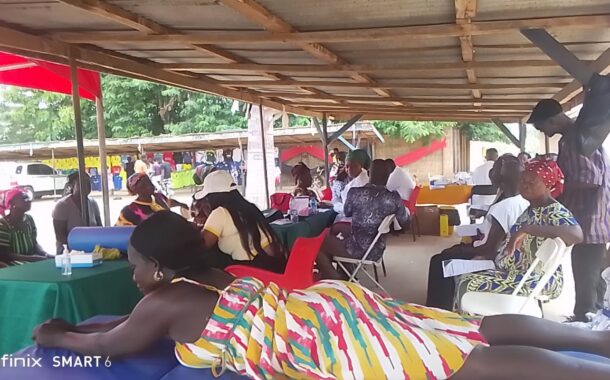 Abomosu Residents Benefit From Free Medical Screening And Hepatitis B Vaccination