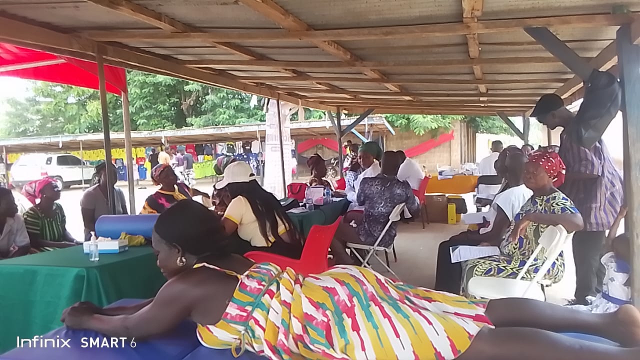 Abomosu Residents Benefit From Free Medical Screening And Hepatitis B Vaccination