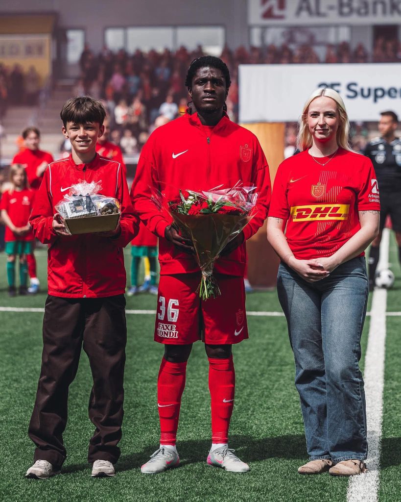 Ghana’s Caleb Yirenkyi Bags Player Of The ySeason At FC Nordsjaelland