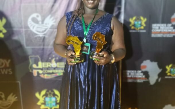 Bryt Fm’s Akosua Asabea Kropah Crowned Media Personality Of The Year At Heroes Of The Region Conference