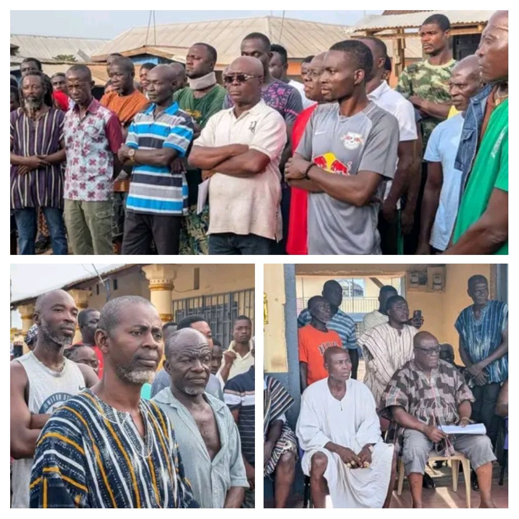 E/R: Old Tafo Unites Against Proposed Mining As Daasebre Adusei Peasah IV Rejects Parin Gold Bid, Vows To Protect Community Lands