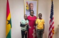 Ghana’s Young Spelling Champion Eugene Osei Mensah Pays Courtesy Call On Embassy Of Ghana In Washington DC, USA