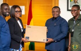 Samuel Nartey George Donates Laptops To Parliament