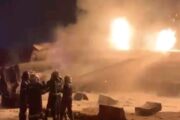 Fuel Tanker, Tipper Truck Crash Sparks Fatal Fire On Accra-Tema Motorway