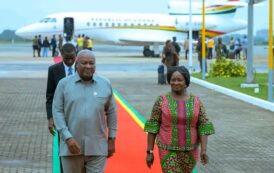 Mahama Returns To Ghana After Official Visit To The UK And Belarus