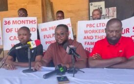 PBC Workers Cry Out Over 27 Months Of Unpaid Salaries