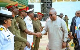 Ghana Navy Takes Over Security Responsibility At the Jubilee House
