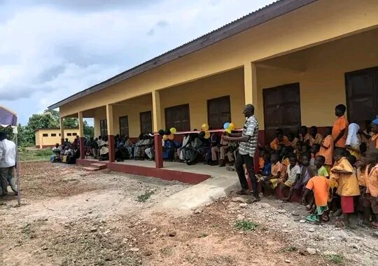 Kumbungu DCE, MP Commission Three New Classroom Blocks At Wuba, Voggu And Diggu