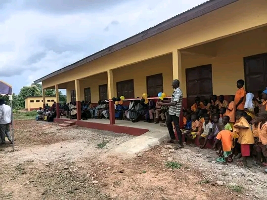 Kumbungu DCE, MP Commission Three New Classroom Blocks At Wuba, Voggu And Diggu