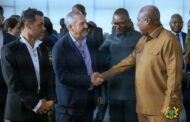 Mahama Cut Sod For Phase II Of The Sentuo Oil Refinery