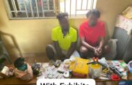 A/R: Police Arrest Four Suspected Drug Peddlers, Recover Firearms