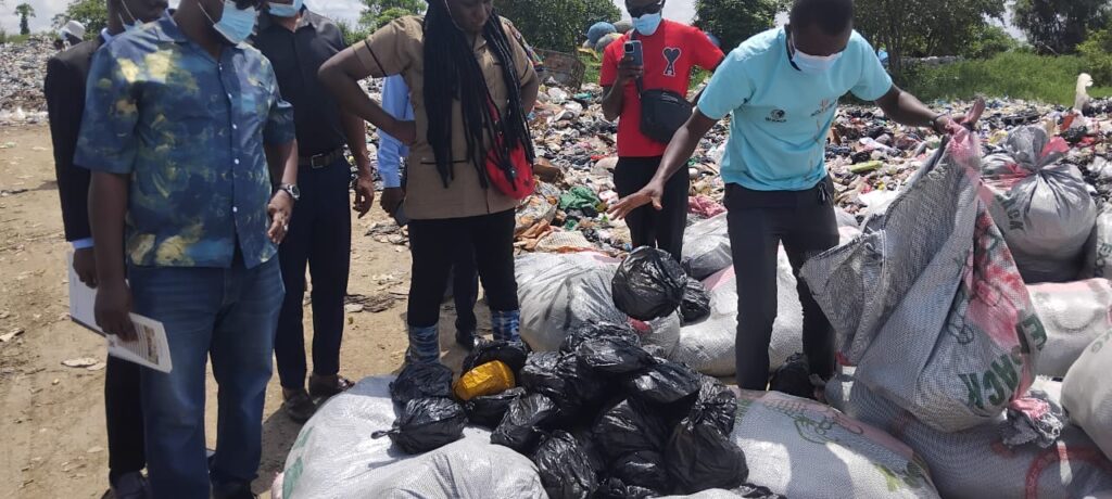 E/R: Large Quantities Of Seized Cannabis Burnt On Orders Of Koforidua Circuit Court