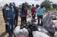 E/R: Large Quantities Of Seized Cannabis Burnt On Orders Of Koforidua Circuit Court